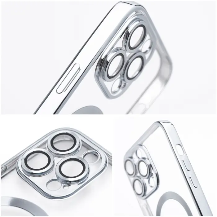 OEM - iPhone 16 Pro Max Mobilskal MagSafe Electro - Titanium Grå