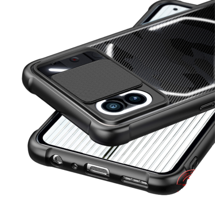 Rzants - Rzants Nothing Phone 1 Skal camouflage Camshield - Svart