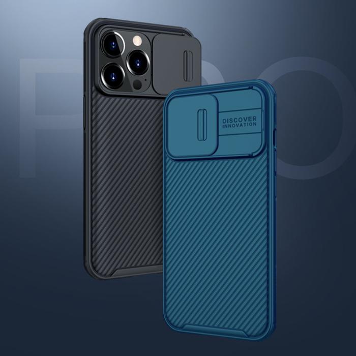 UTGATT1 - Nillkin CamShield Pro Skal iPhone 13 Pro - Svart