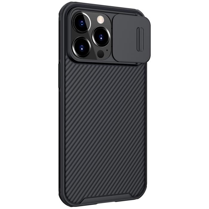 UTGATT1 - Nillkin CamShield Pro Skal iPhone 13 Pro - Svart