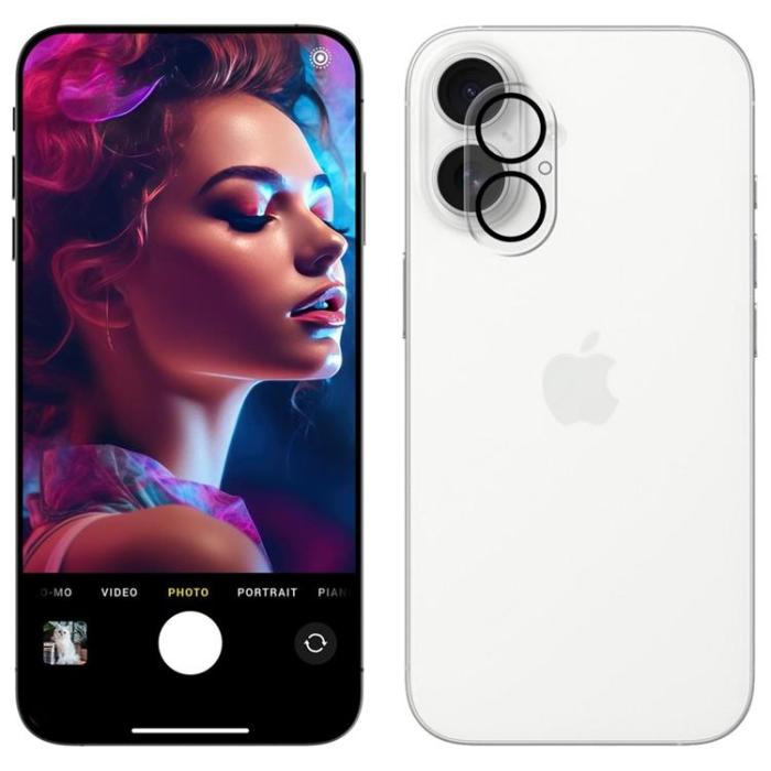 3MK - 3MK iPhone 17 Kameralinsskydd Härdat Glas Lens Pro FullCover