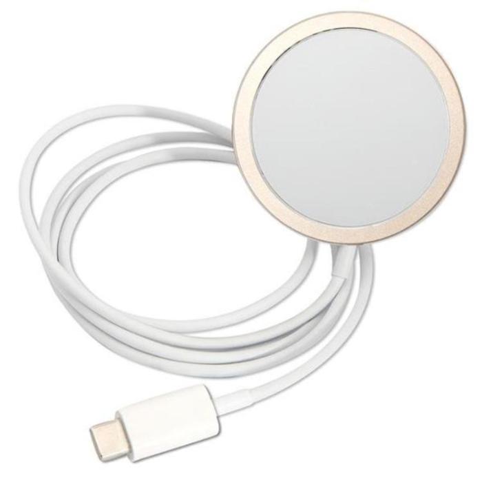 Guess - Guess iPhone 13 Pro Magsafe Skal Print + Trådlös Laddare - Rosa