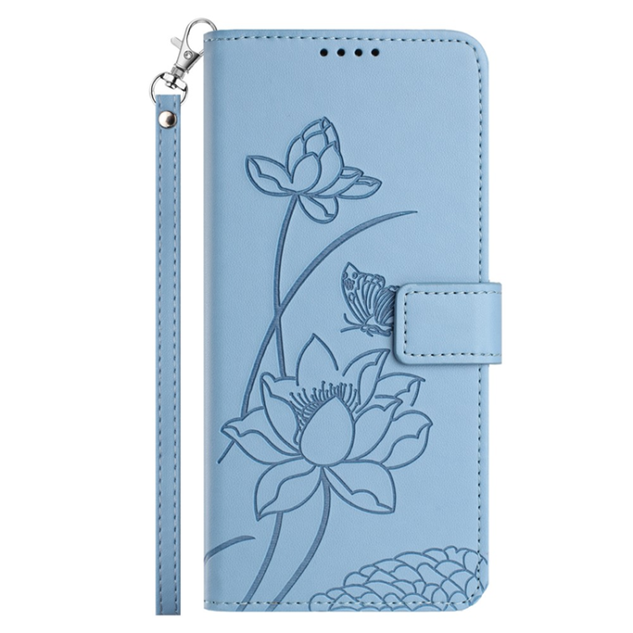A-One Brand - Sony Xperia 10 VII Plånboksfodral Lotus Imprint - Blå