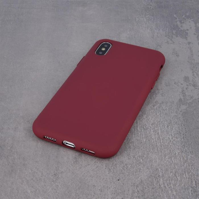 OEM - Silikon Skal iPhone 11 Skyddande Elegant Vinröd