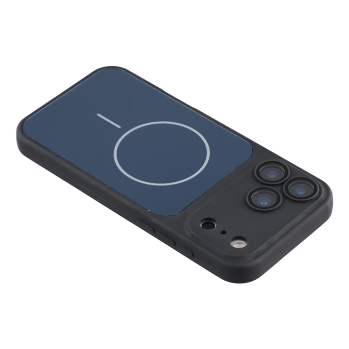 A-One Brand - iPhone 17 Pro Mobilskal MagSafe TPU + PC Skin Touch - Svart