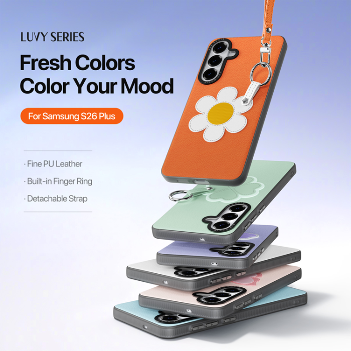 Dux Ducis - DUX DUCIS Mobilskal till Galaxy S26 Plus Ringhållare/Handledsrem Luvy Series
