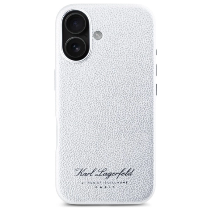 KARL LAGERFELD - Karl Lagerfeld iPhone 16 Mobilskal Hotel RSG - Grå