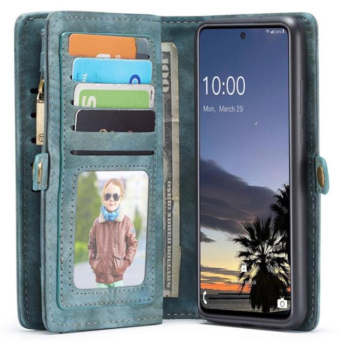 Caseme - Caseme Detachable 2-in-1 Plånboksfodral Galaxy A33 5G - Blå