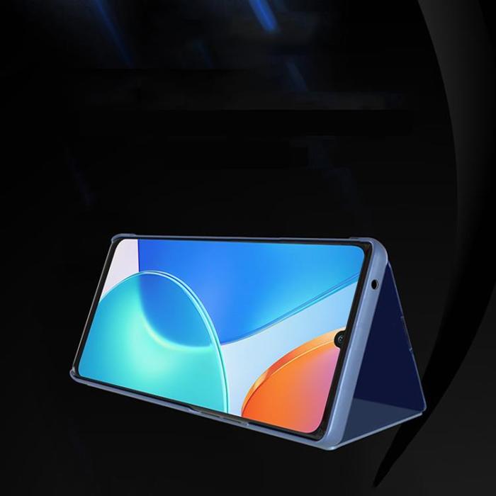 OEM - Honor X7/Honor Play 30 Plus Fodral Clear View Flip - Svart