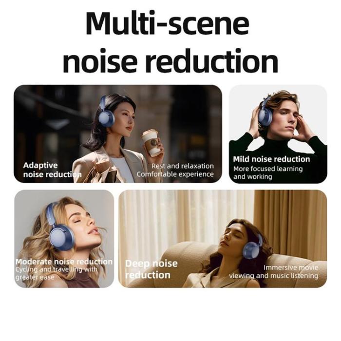 OEM - Over-Ear Trådlösa Hörlurar Bluetooth PC Gaming GT6