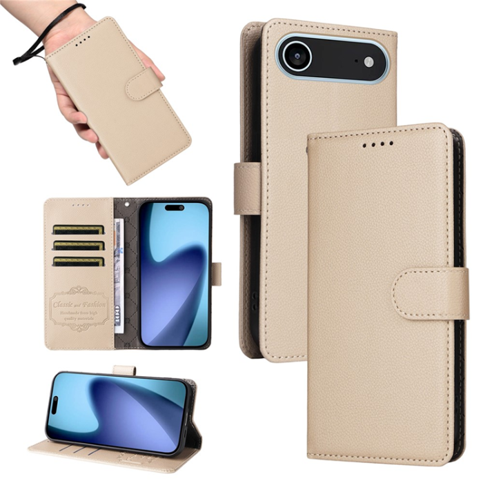 A-One Brand - iPhone Air Plånboksfodral RFID Blocking med Handledsrem