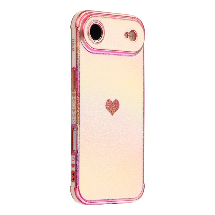 Mobilskal till iPhone Air Dazzling Color Electroplated TPU - Rosa | 2353 | AlltMobil