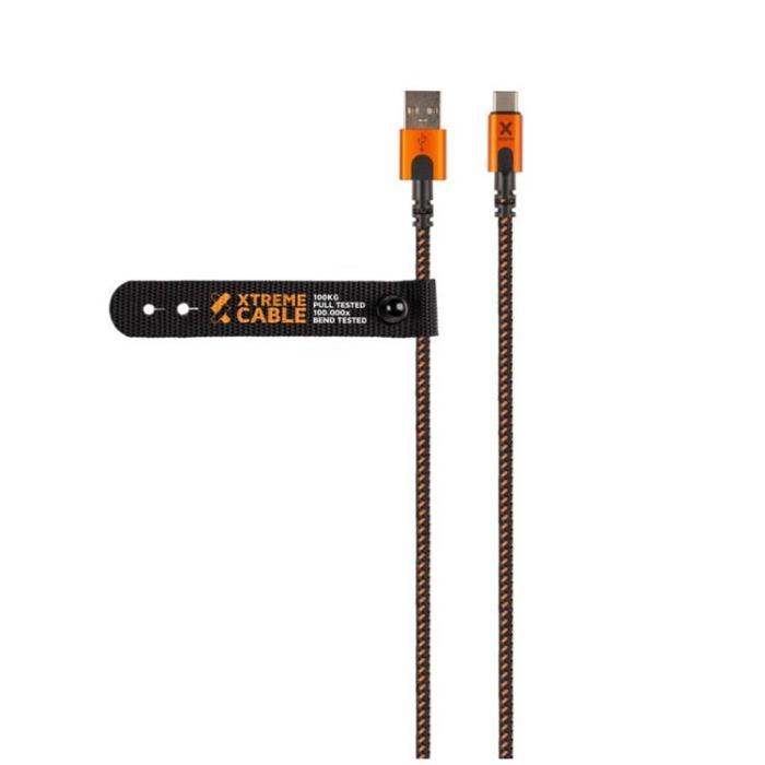 UTGATT1 - Xtorm Xtreme USB-A till USB-C Kabel 1.5m - Svart