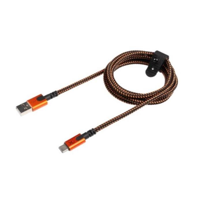 UTGATT1 - Xtorm Xtreme USB-A till USB-C Kabel 1.5m - Svart