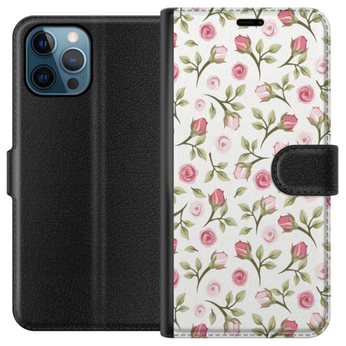 iSecrets - Plånboksfodral till Apple iPhone 12 Pro med Blommigt