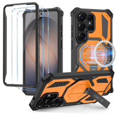 Tech-Protect - Tech-Protect Mobilskal F&ouml;r Galaxy S26 Ultra Magsafe Magblast 2-Set - Orange