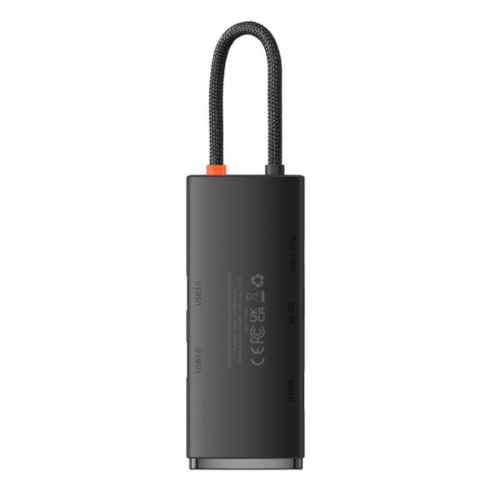 BASEUS - Baseus Multifunctional HUB USB-C - Svart