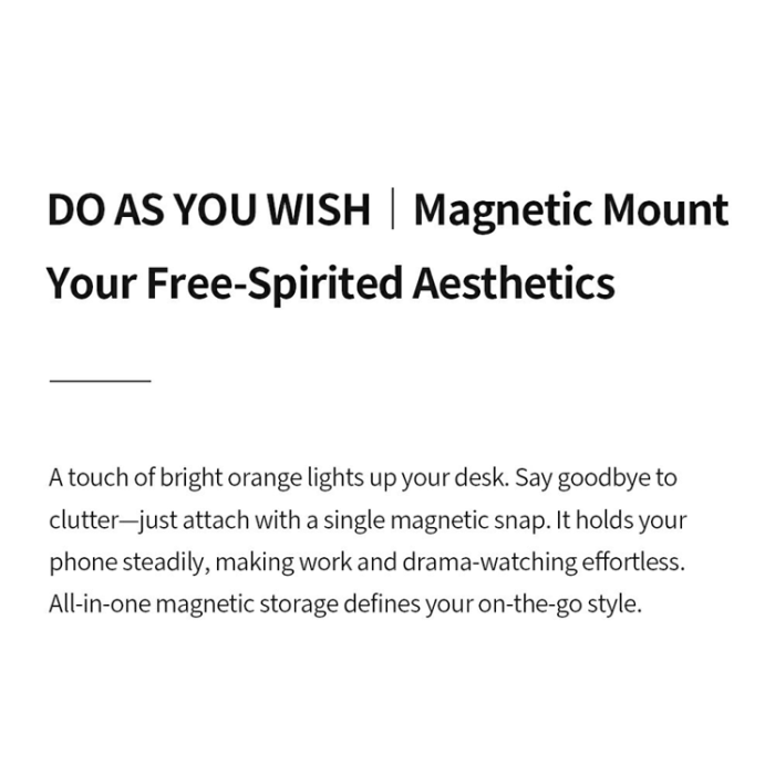 DO AS YOU WISH - DO AS YOU WISH Korthållare Magnetiskt Stand 30-90° Justerbar