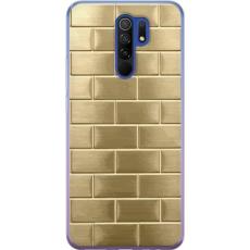 iSecrets - Mobilskal till Xiaomi Redmi 9 med Gyllene Murstenar