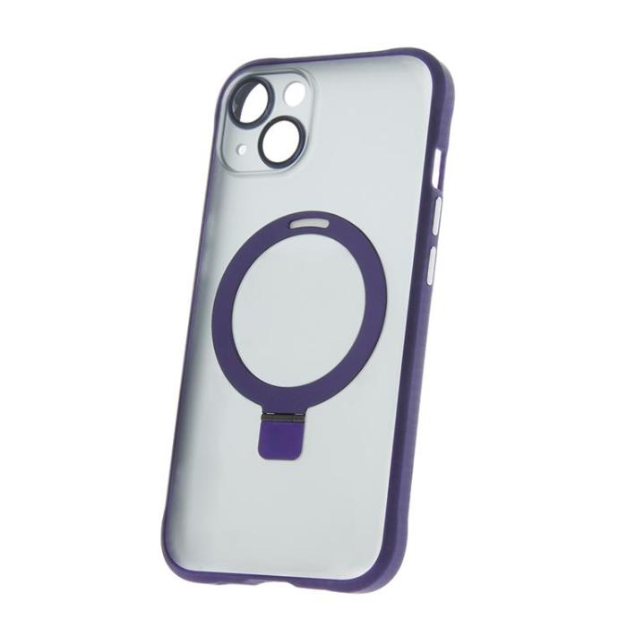 OEM - iPhone 15 Pro Max Mobilskal MagSafe Ring - Lila