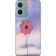 iSecrets - Mobilskal till Motorola Moto E15 med Rosa blomma