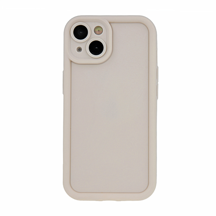 OEM - iPhone 12 Pro Mobilskal Rim TPU - Beige