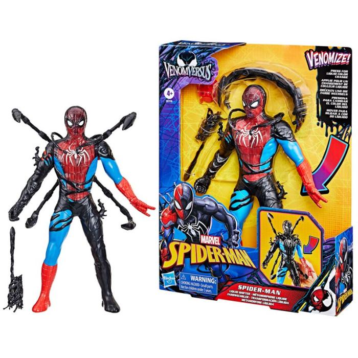 MARVEL - MARVEL Spider-Man 11 Inch Venomversus Spider-Man Liquid Shifter