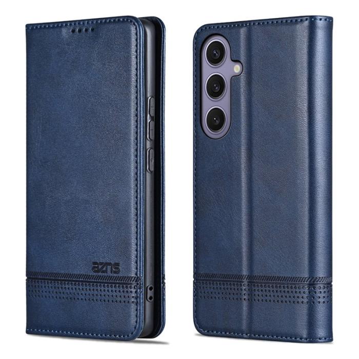 AZNS - AZNS Plånboksfodral för Samsung Galaxy S26 Plus Konstläder - Blå