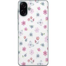 iSecrets - Mobilskal till Samsung Galaxy A07 4G med Blommor och fjärillar