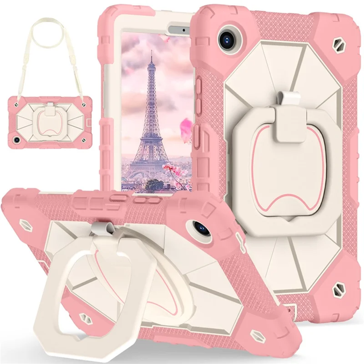 Lenovo Tab K9 Mobilskal Silikon Kickstand (Roséguld) | 2353 | AlltMobil