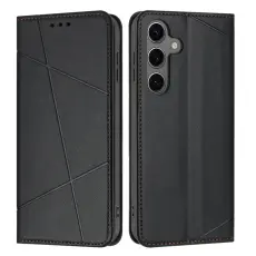 OEM - Pl&aring;nboksfodral f&ouml;r Samsung Galaxy S26 Konstl&auml;der Stativ - Svart