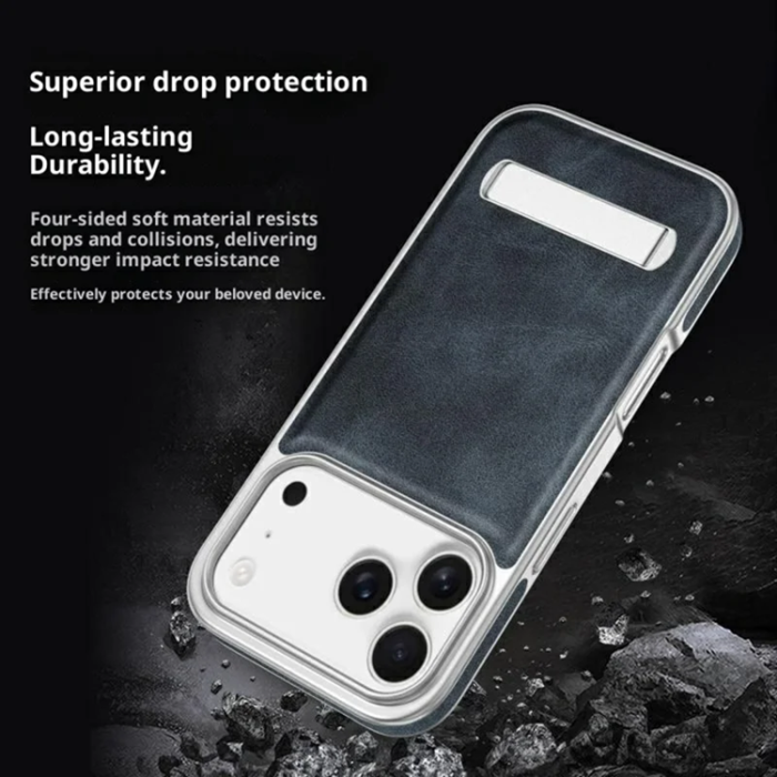 A-One Brand - iPhone 17 Pro Mobilskal Matte Electroplated - Blå