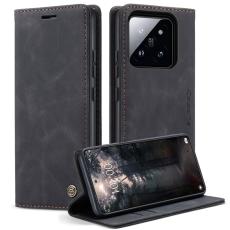 Caseme - CASEME 013 Series Mobilskal till Xiaomi 14 Automatisk St&auml;ngning Svart