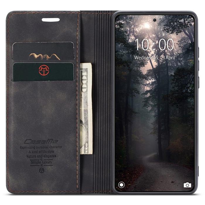 Caseme - CASEME 013 Series Mobilskal till Xiaomi 14 Automatisk Stängning Svart