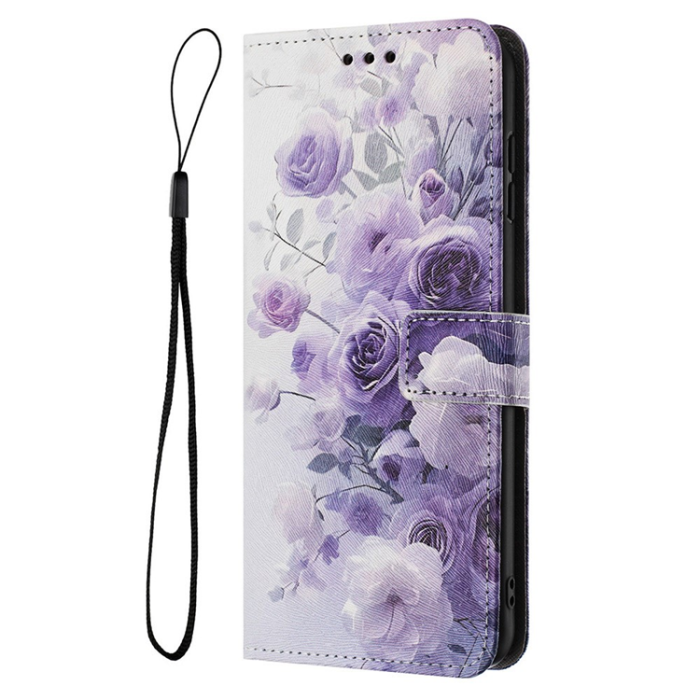 A-One Brand - Sony Xperia 1 VII Plånboksfodral Pattern Printing - Lila Rose