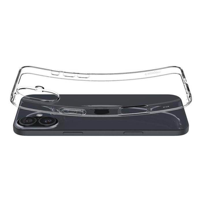 Spigen - Spigen iPhone 16 Mobilskal Liquid Crystal - Crystal Clear