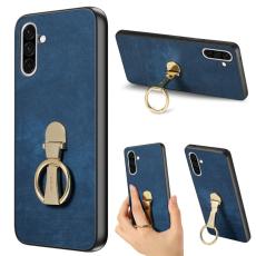 CASENEO - CASENEO D22 Fodral f&ouml;r Samsung Galaxy A36 5G - KonstL&auml;der - Bl&aring;