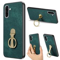 CASENEO - CASENEO D22 Fodral f&ouml;r Samsung Galaxy A36 5G - KonstL&auml;der - Gr&ouml;n