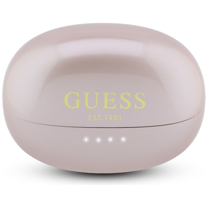 Guess - Guess Trådlös Hörlurar In-Ear Metalic Classic Logo - Rosa