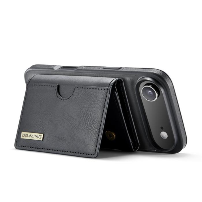 DG.MING - DG.MING M6 Series iPhone Air Plånboksfodral Magnetiskt Svart