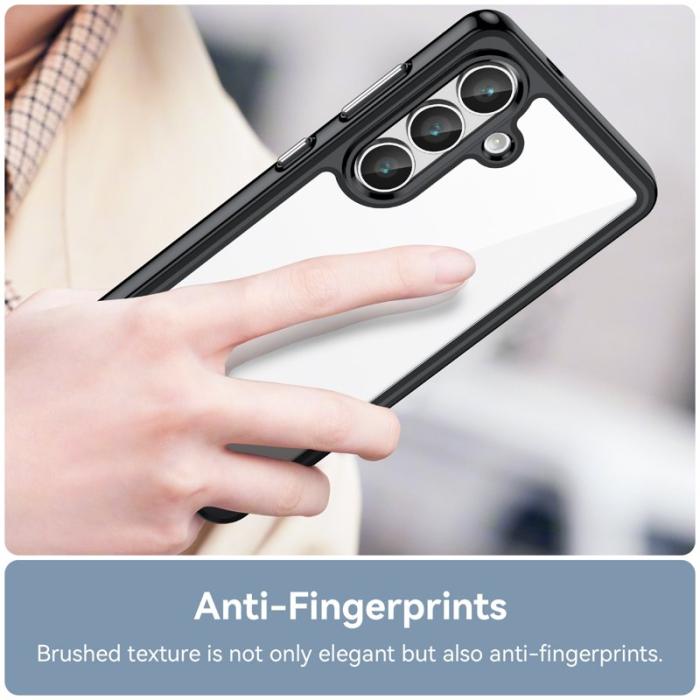 WANLONFENG - WANLONFENG Mobilskal till Samsung Galaxy S26 TPU XC Serie - Svart