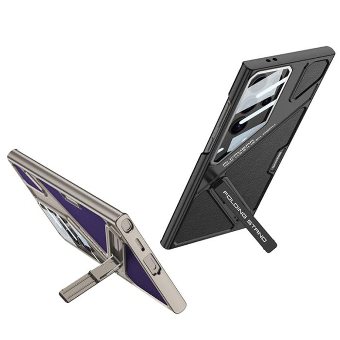 GKK - GKK Samsung Galaxy S24 Ultra Fodral Shockproof PC + PU - Lila