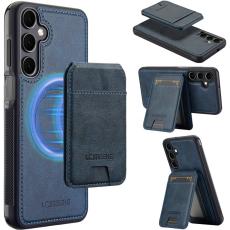 LC.imeeke - LC.IMEEKE L3 f&ouml;r Samsung Galaxy S25+ Fodral - KonstL&auml;der - Bl&aring;