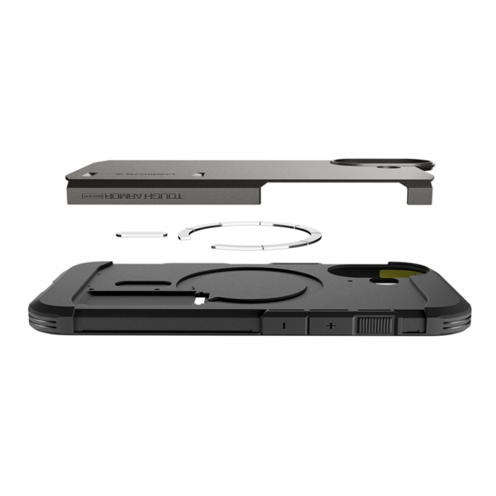 Ringke - Spigne iPhone 17 Mobilskal Magsafe Tough Armor - Gunmetal