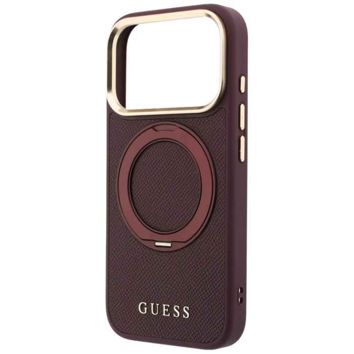 Guess - Guess Mobilskal till iPhone 18 Pro Max/17 Pro Max Magsafe Ringställ 360