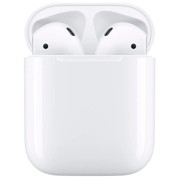 Apple - Apple AirPods (2:a generationen) med laddningsetui