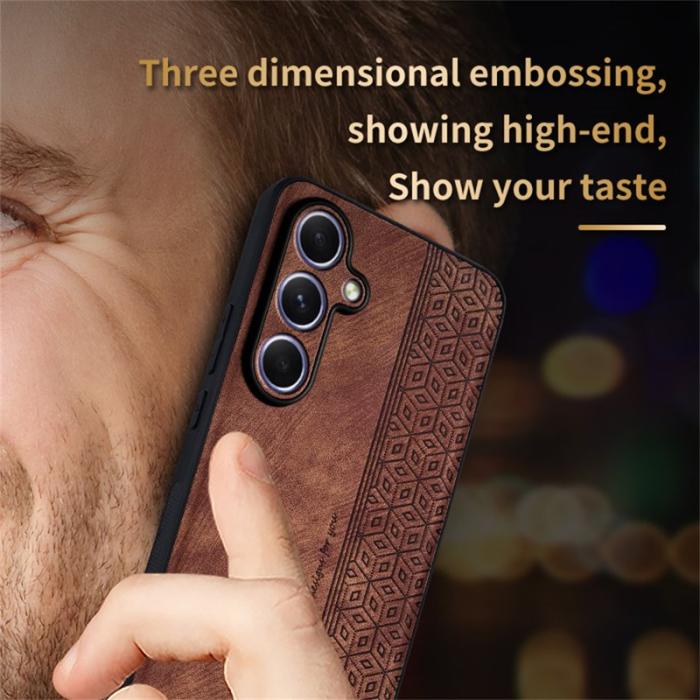 AZNS - AZNS Samsung Galaxy S26/S26 Pro Skal PU Läder - Grön