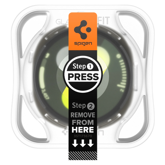Spigen - [2-Pack] Spigen Galaxy Watch 8 (44mm) Härdat Glas Skärmskydd