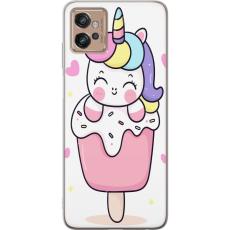 iSecrets - Mobilskal till Motorola Moto G32 med Glad enhörning