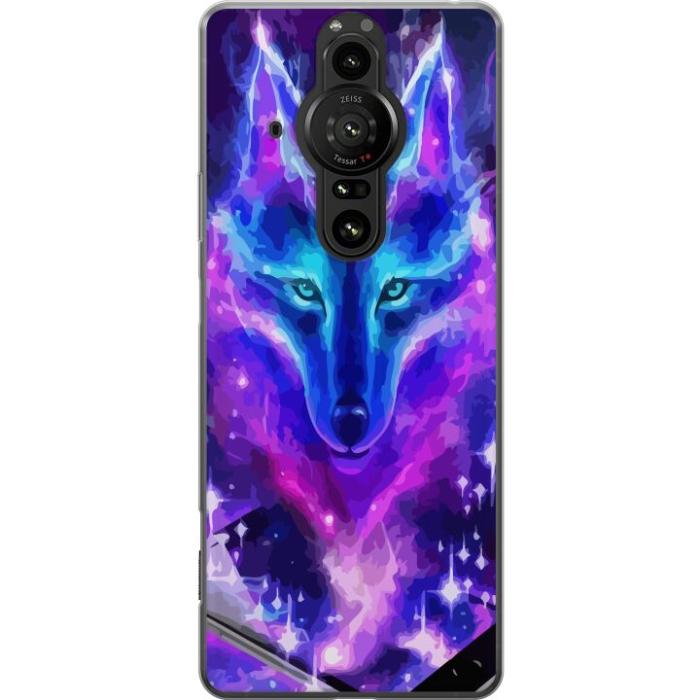 iSecrets - Mobilskal till Sony Xperia Pro-I med Neon Varg